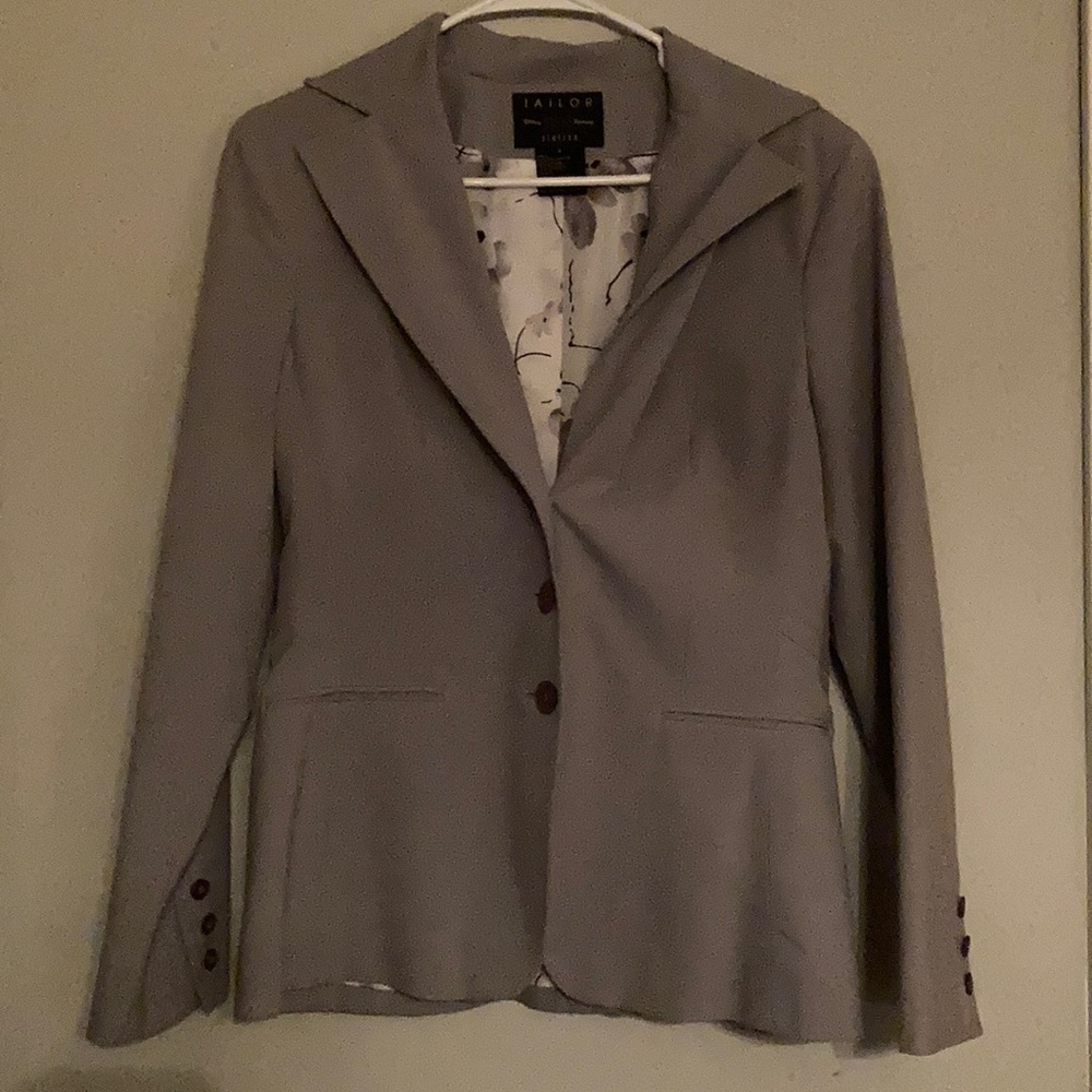 Heather gray blazer by B Moss